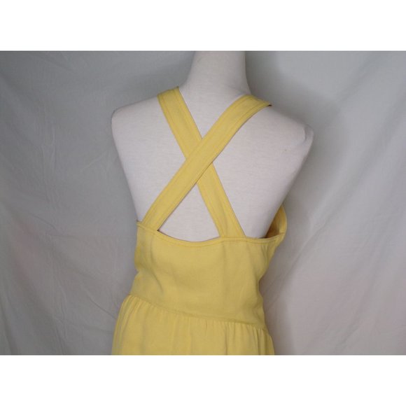 🆕REISS Orla Halter Midi Dress Yellow 10 - Picture 14 of 15